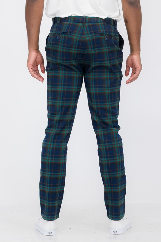 Checkmate Classic Men's Plaid Trousers