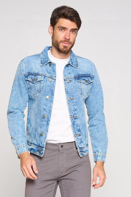 Denim Crusader: The Epic Cotton Odyssey Jacket