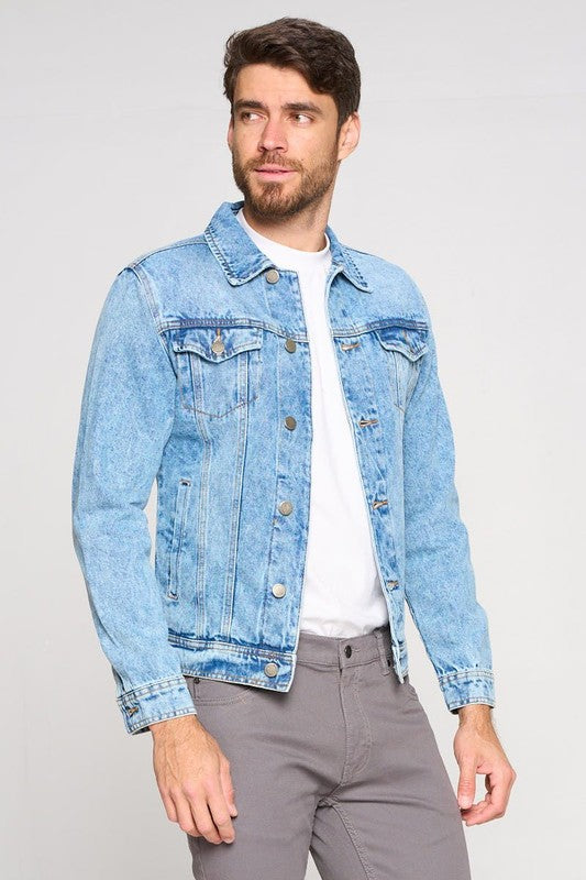Denim Crusader: The Epic Cotton Odyssey Jacket
