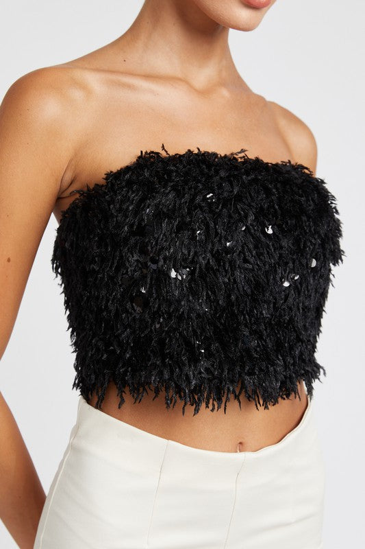Fleather Perfection Tube Top | Feather-Soft Strapless Chic – BHG