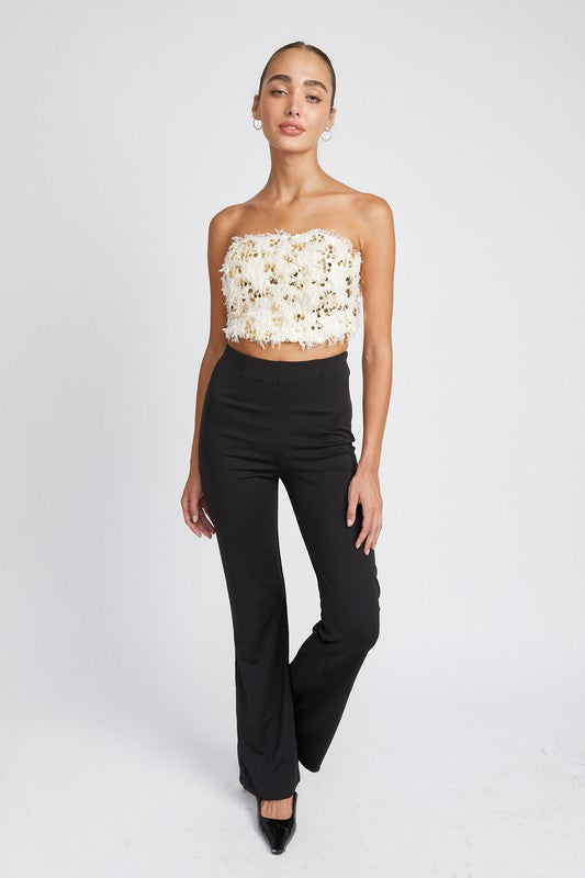 Fleather Perfection Tube Top | Feather-Soft Strapless Chic – BHG