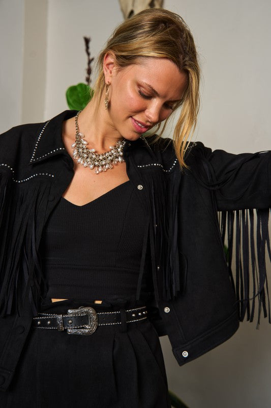 Suede Serenade: Grande Enchantress Jacket