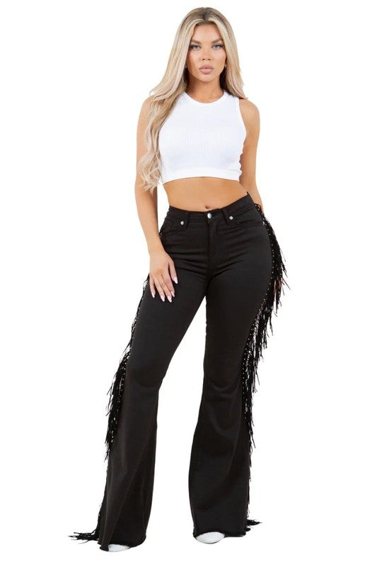 Lone Star Swagger Fringe Fiesta Jeans