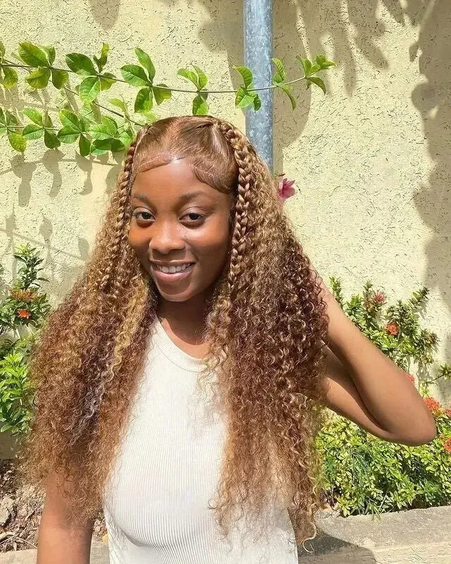 BHG's Brilliant Bounce: Ombre Opulence HD Lace Wig 13x4/13x6 Deep Wave Frontal Wig