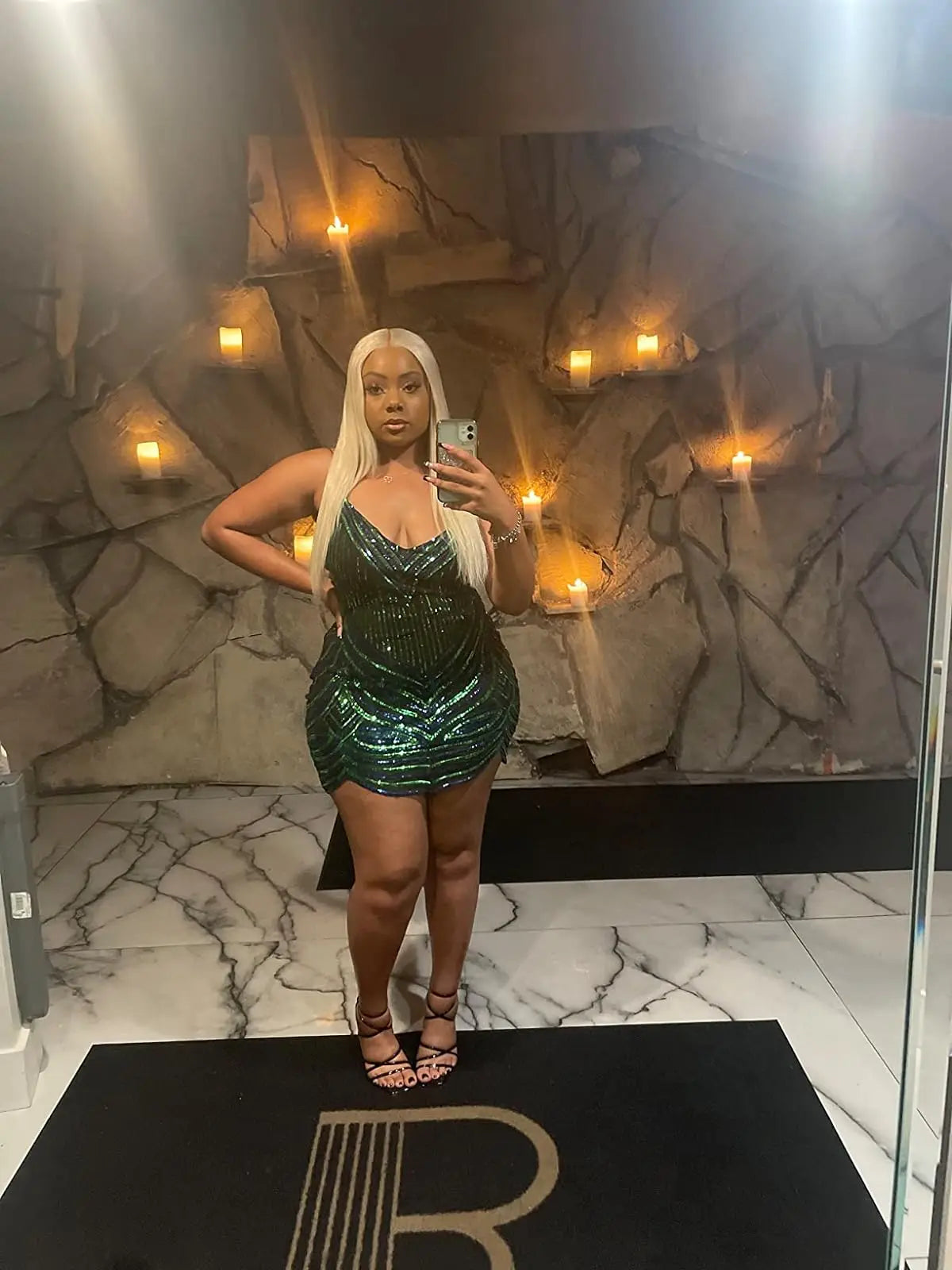 BHG'S Straight 613 GlamBlonde 13x4 HD Frontal Wig