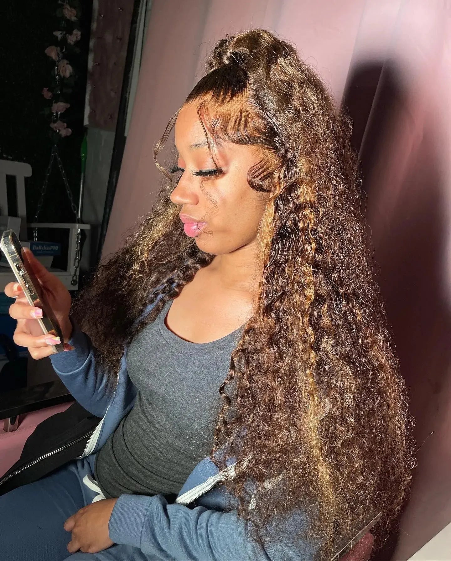 BHG's Brilliant Bounce: Ombre Opulence HD Lace Wig 13x4/13x6 Deep Wave Frontal Wig