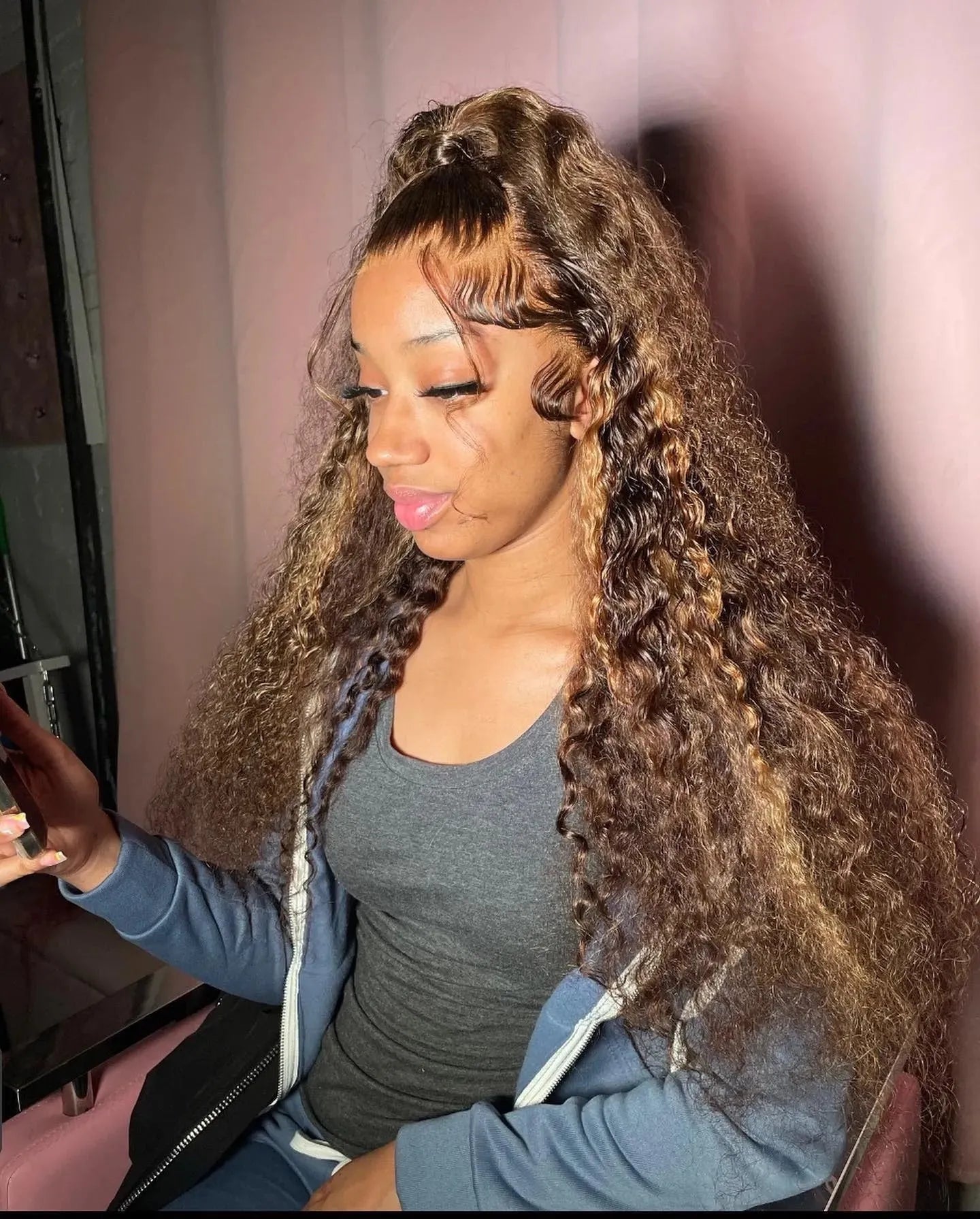 BHG's Brilliant Bounce: Ombre Opulence HD Lace Wig 13x4/13x6 Deep Wave Frontal Wig