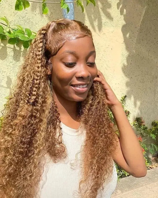 BHG's Brilliant Bounce: Ombre Opulence HD Lace Wig 13x4/13x6 Deep Wave Frontal Wig