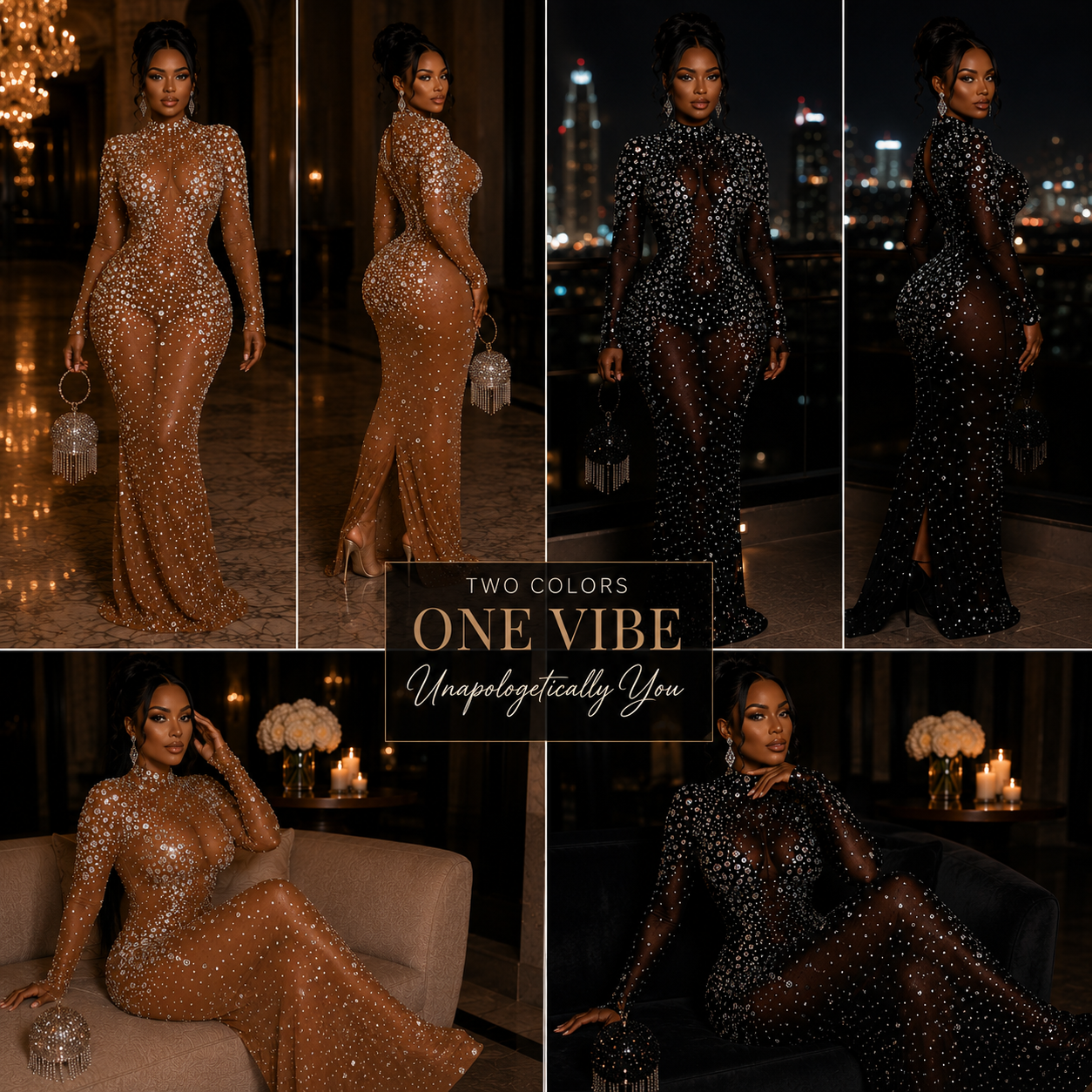 The Celeste Crystal Gown