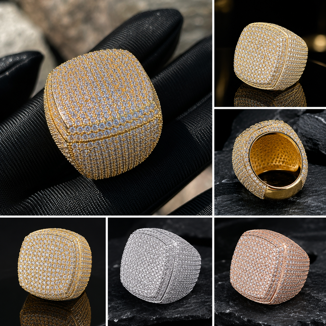 CrownDrip Royal Signet Ring
