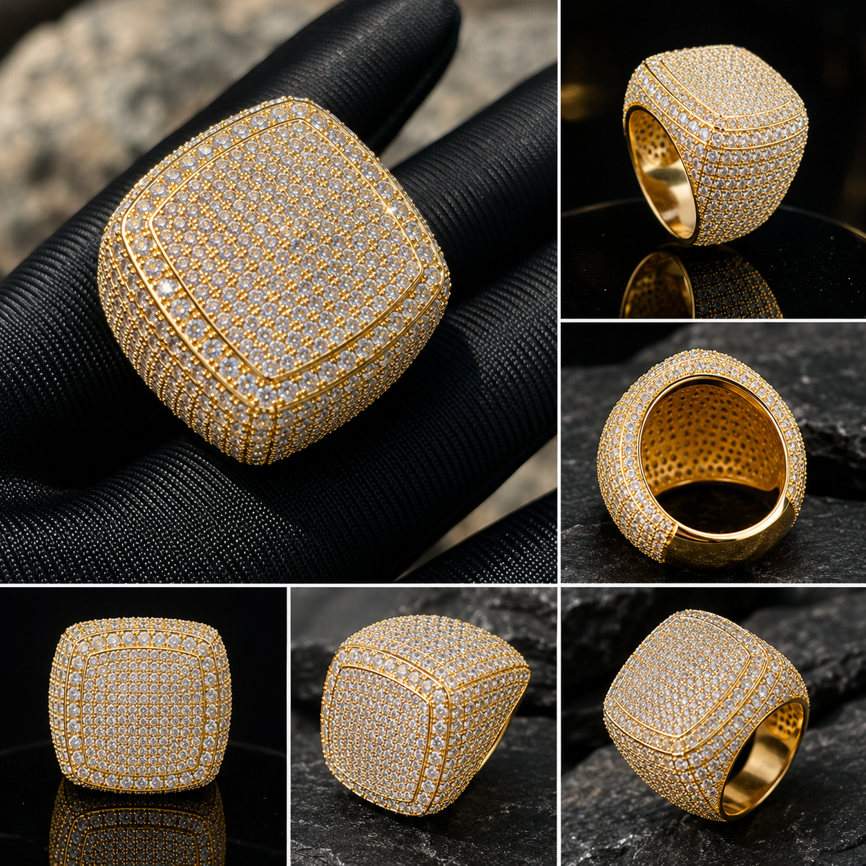 CrownDrip Royal Signet Ring