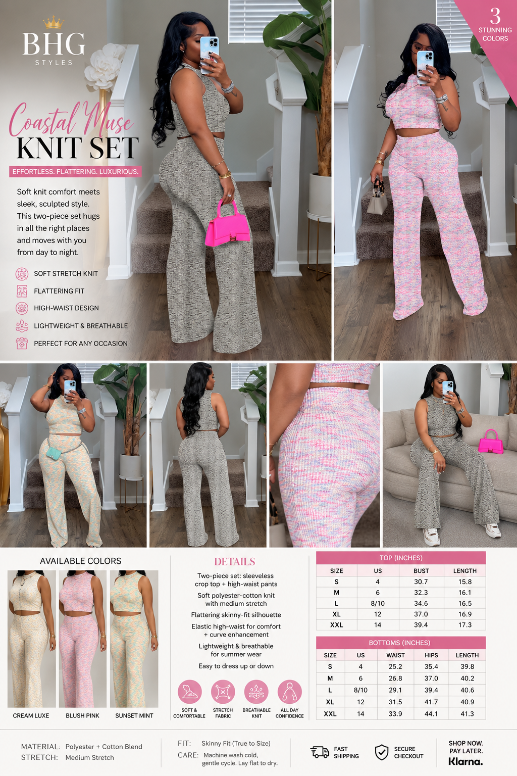 Coastal Muse Knit Set