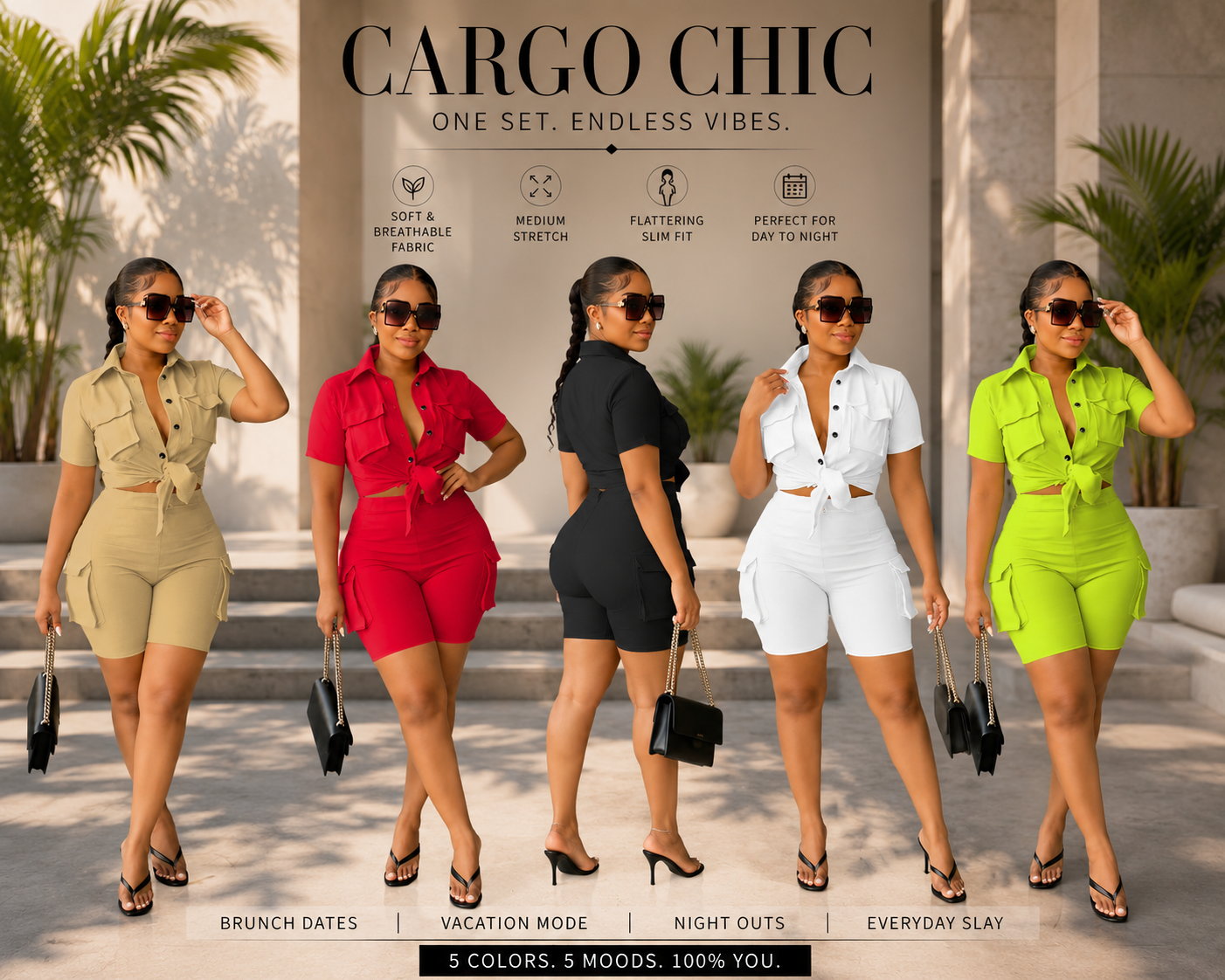 Cabo Coast Luxe Cargo Set