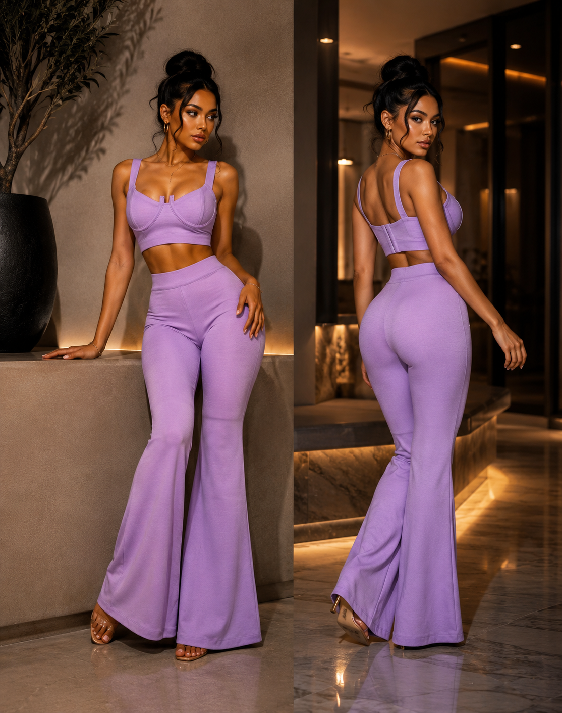 Midnight Muse Bandage Pant Set