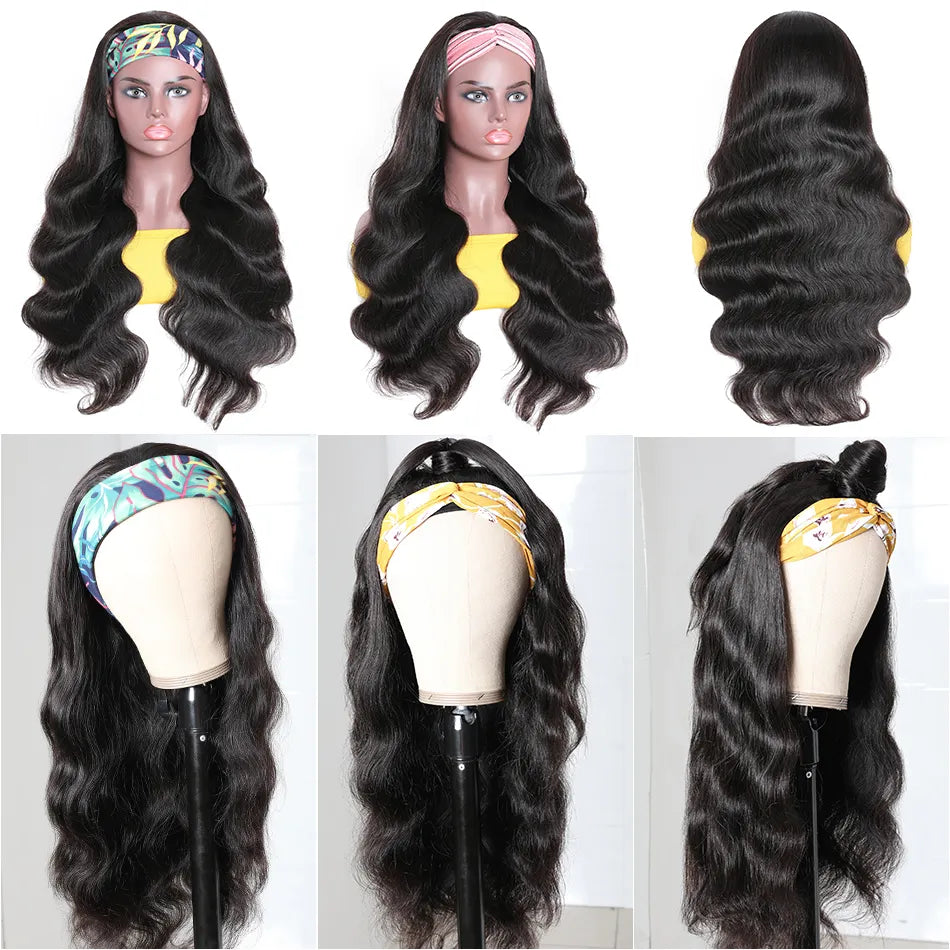 WaveWand: The Cascade Headband Wig
