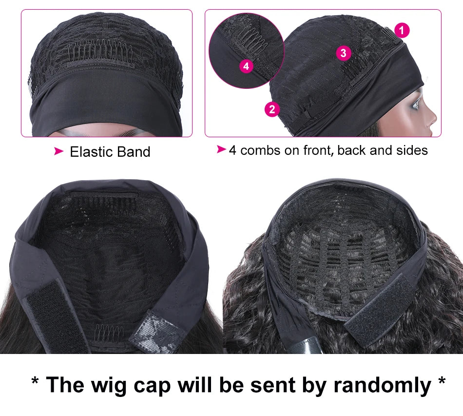 WaveWand: The Cascade Headband Wig