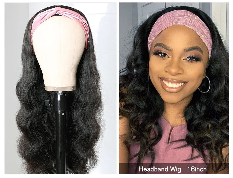 WaveWand: The Cascade Headband Wig
