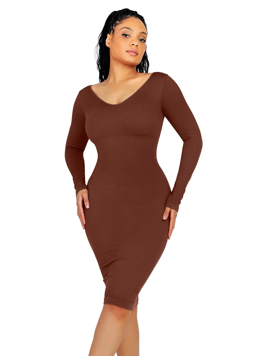 SleekSpeak: Stellar Silhouette Sculptor Dress by BHG Essentials