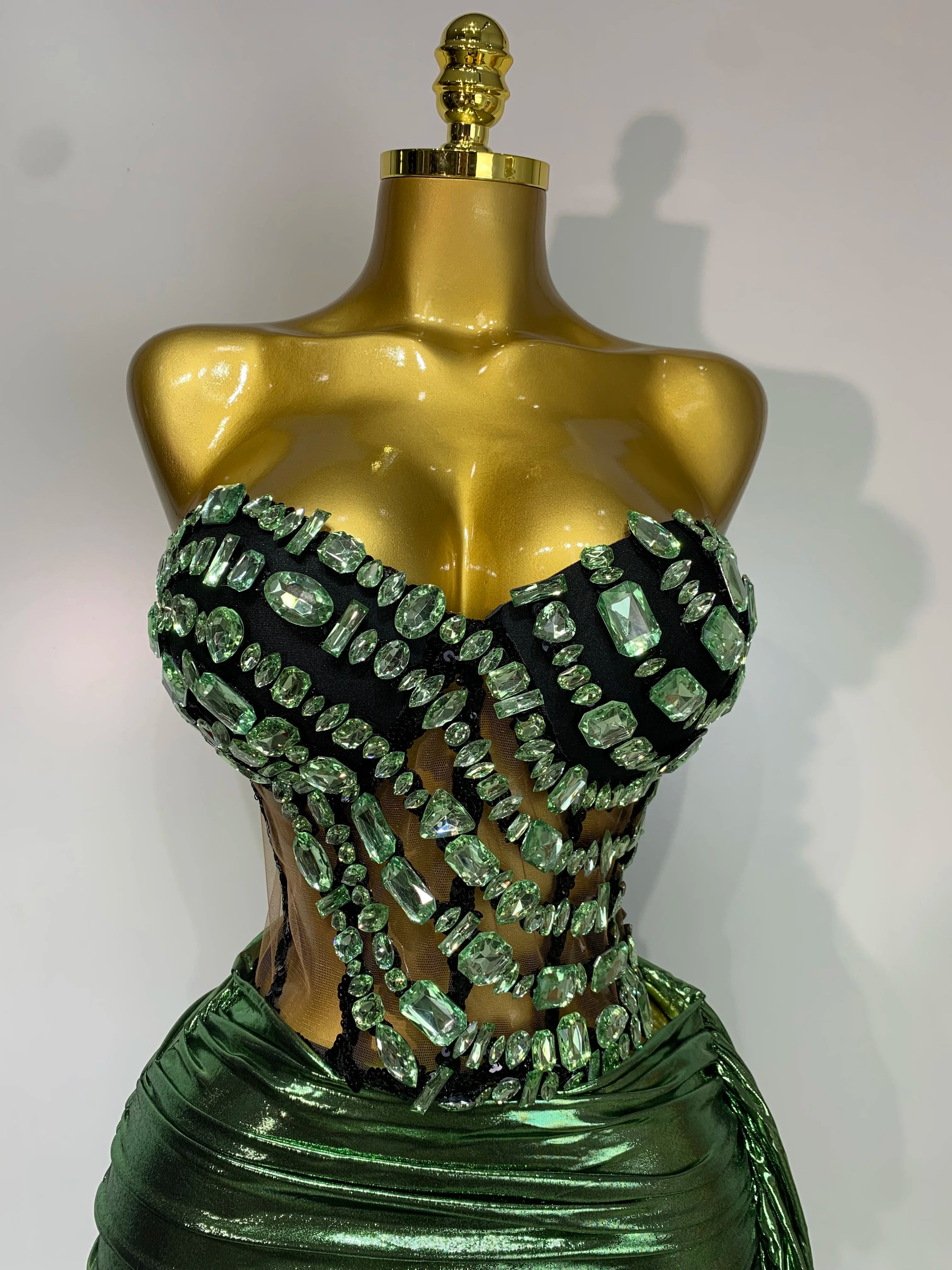 Emerald Envy Rhinestone Mini Set