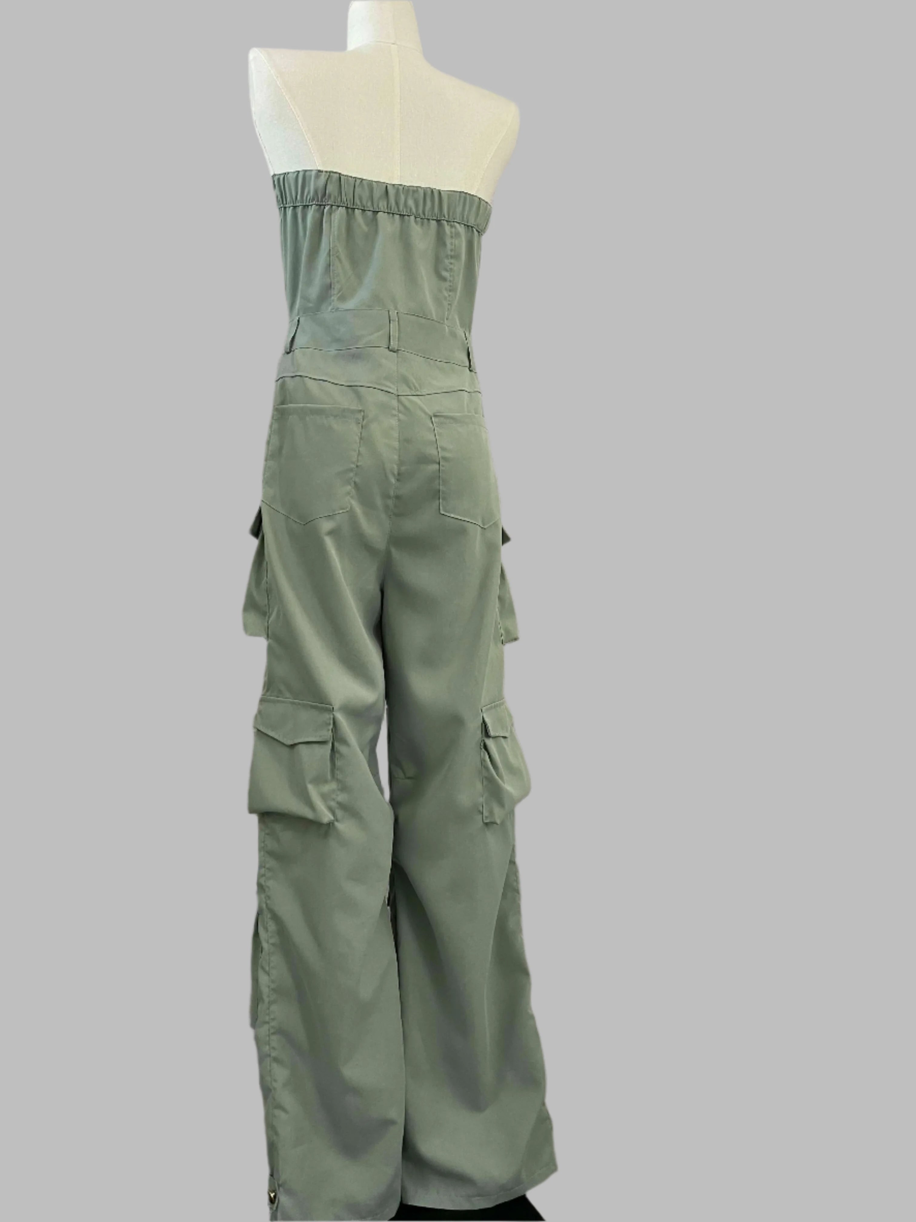 Autumn Blaze Strapless CargoRomp