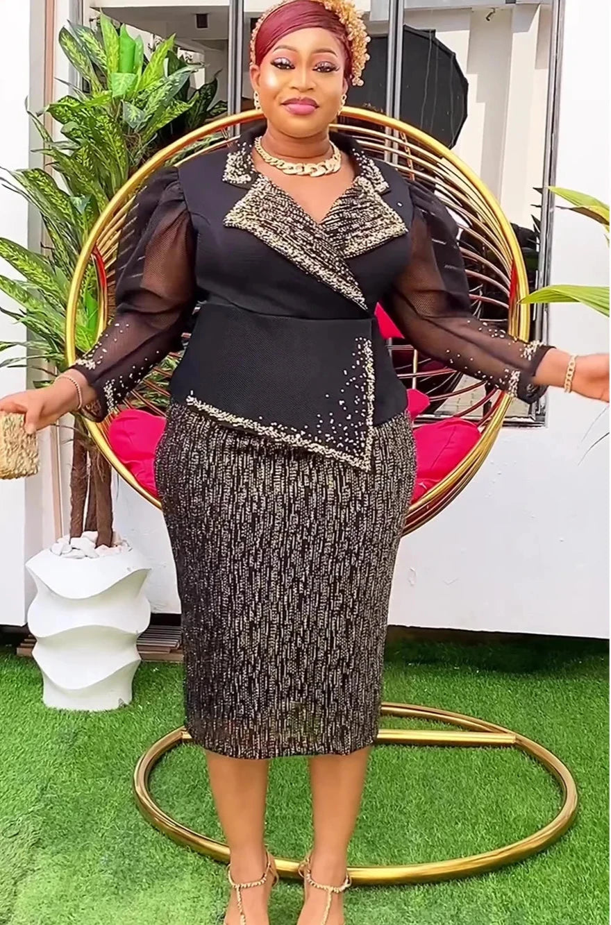 Crowned in Culture: Luxe Dashiki Ensemble (2025 Edition)