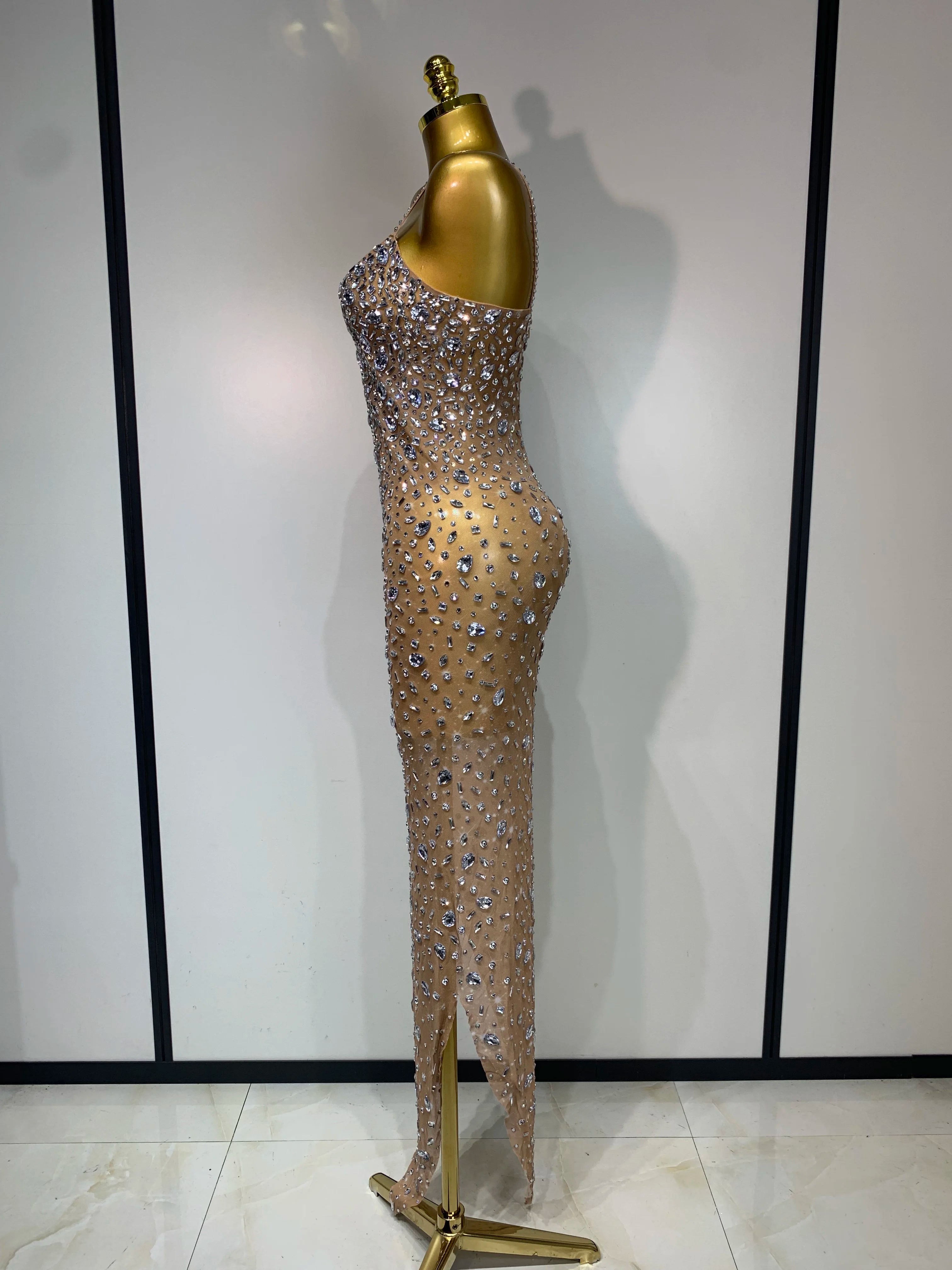 Diamond Hour Illusion Gown