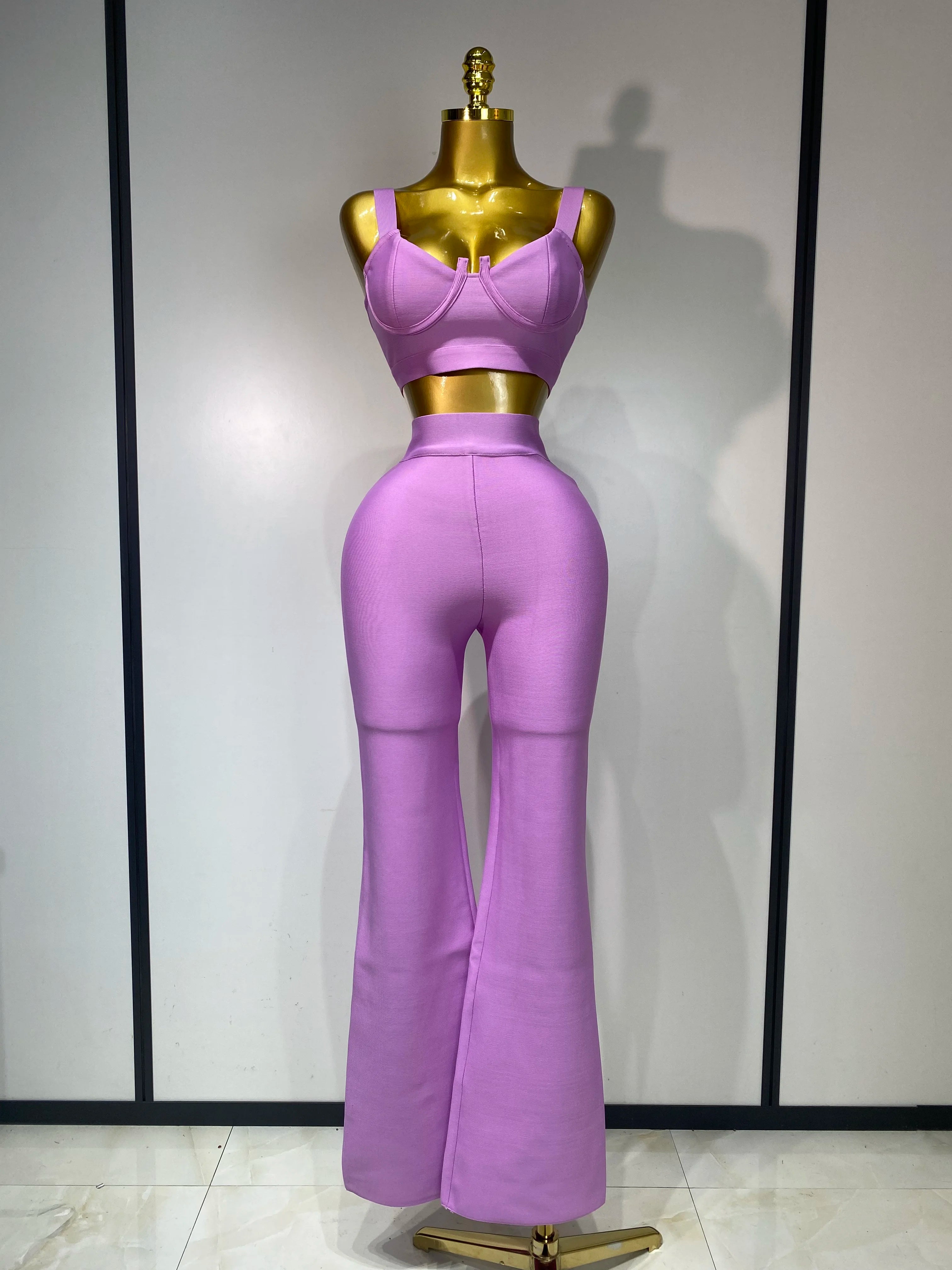 Midnight Muse Bandage Pant Set