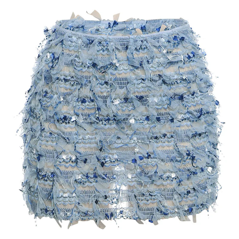 Tassel Tease Twilight Twirl Skirt