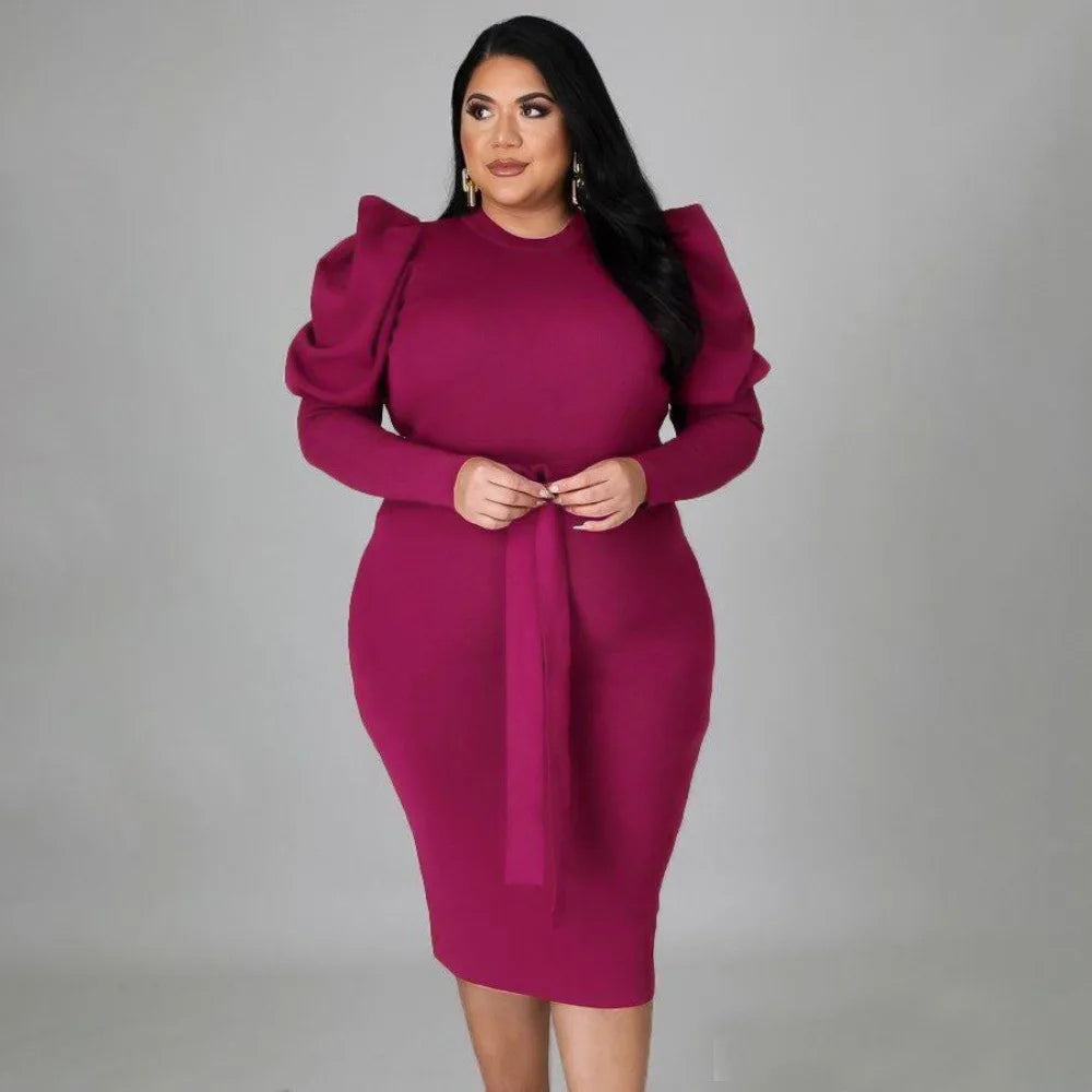 Cozy Curve Embrace Dress