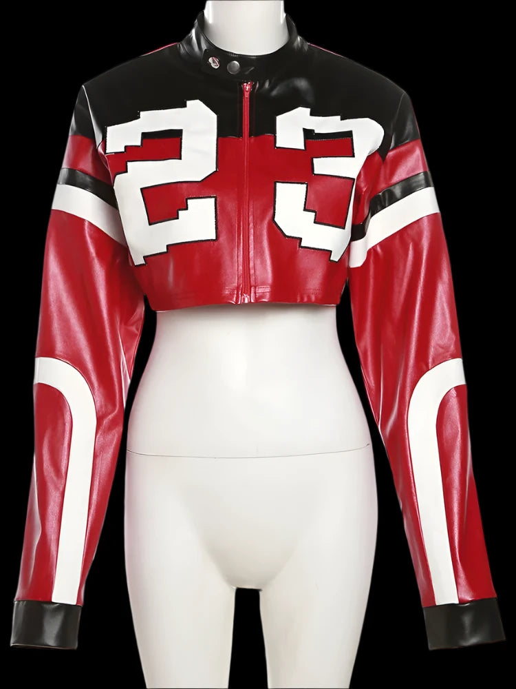 Urban Letterman Luxe - Chic Varsity Siren Jacket