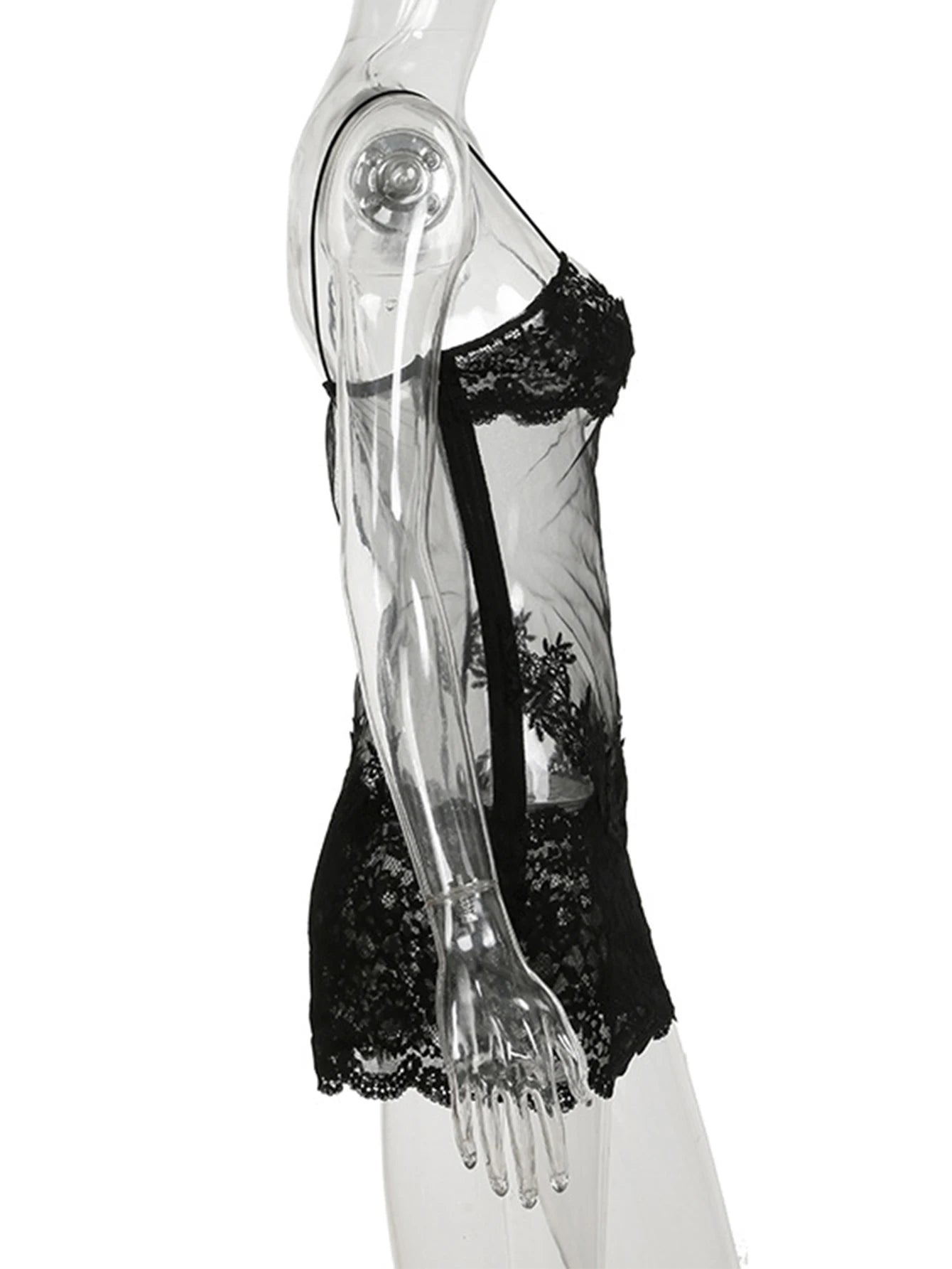 Tempt Me Lace Mini Dress