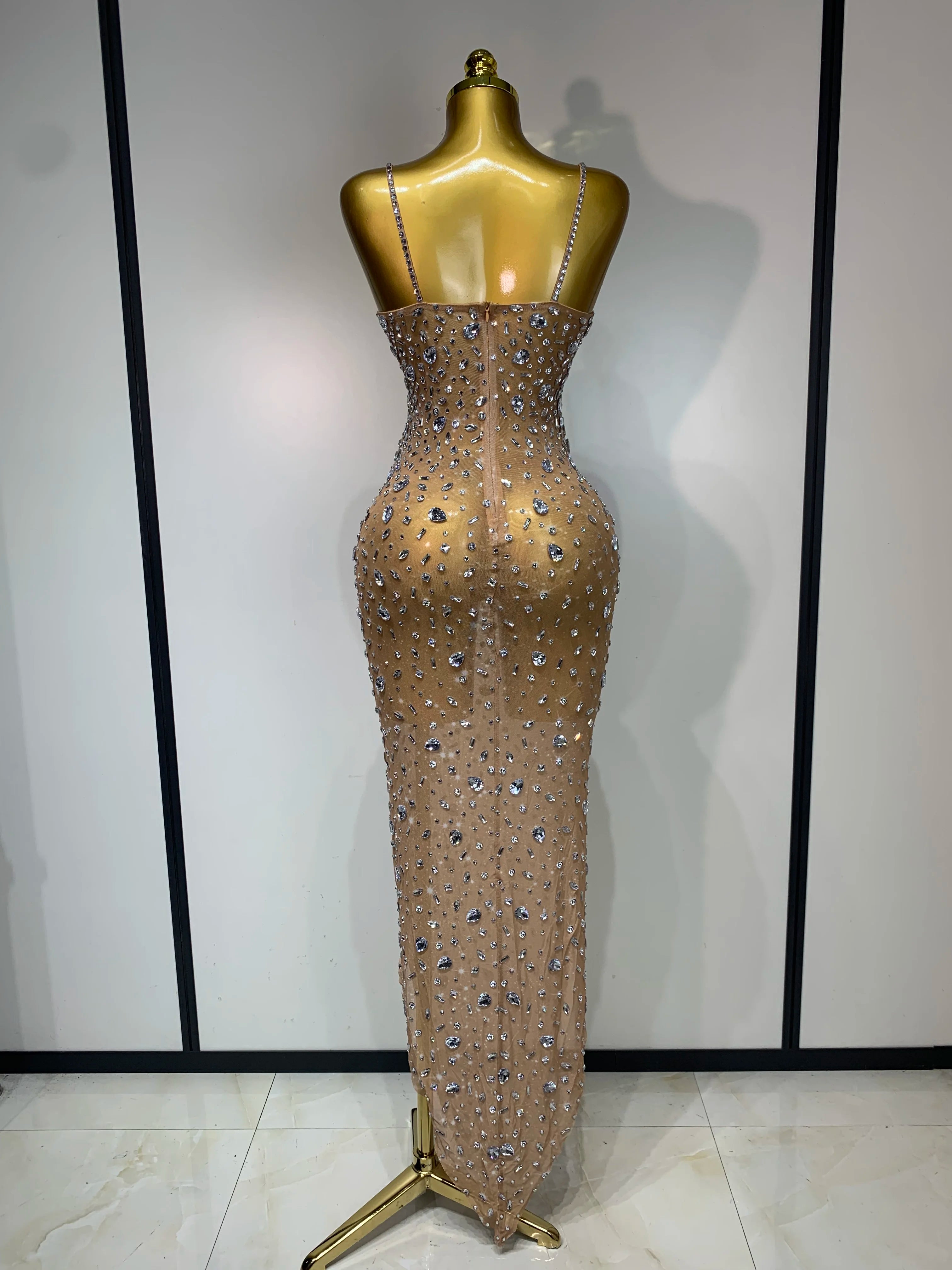 Diamond Hour Illusion Gown