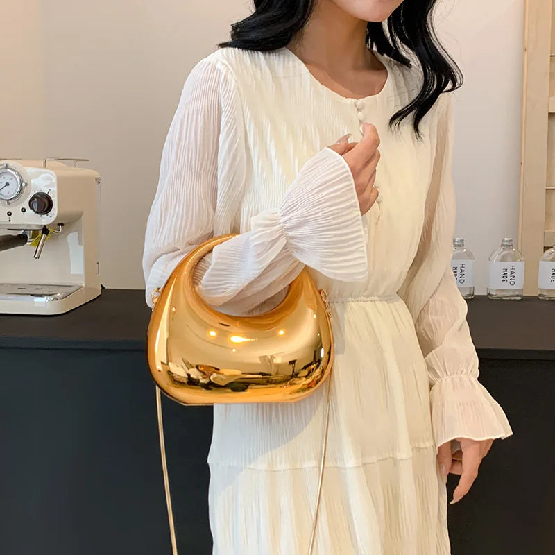 Luxe Orbit Clutch - Golden Gala Edition