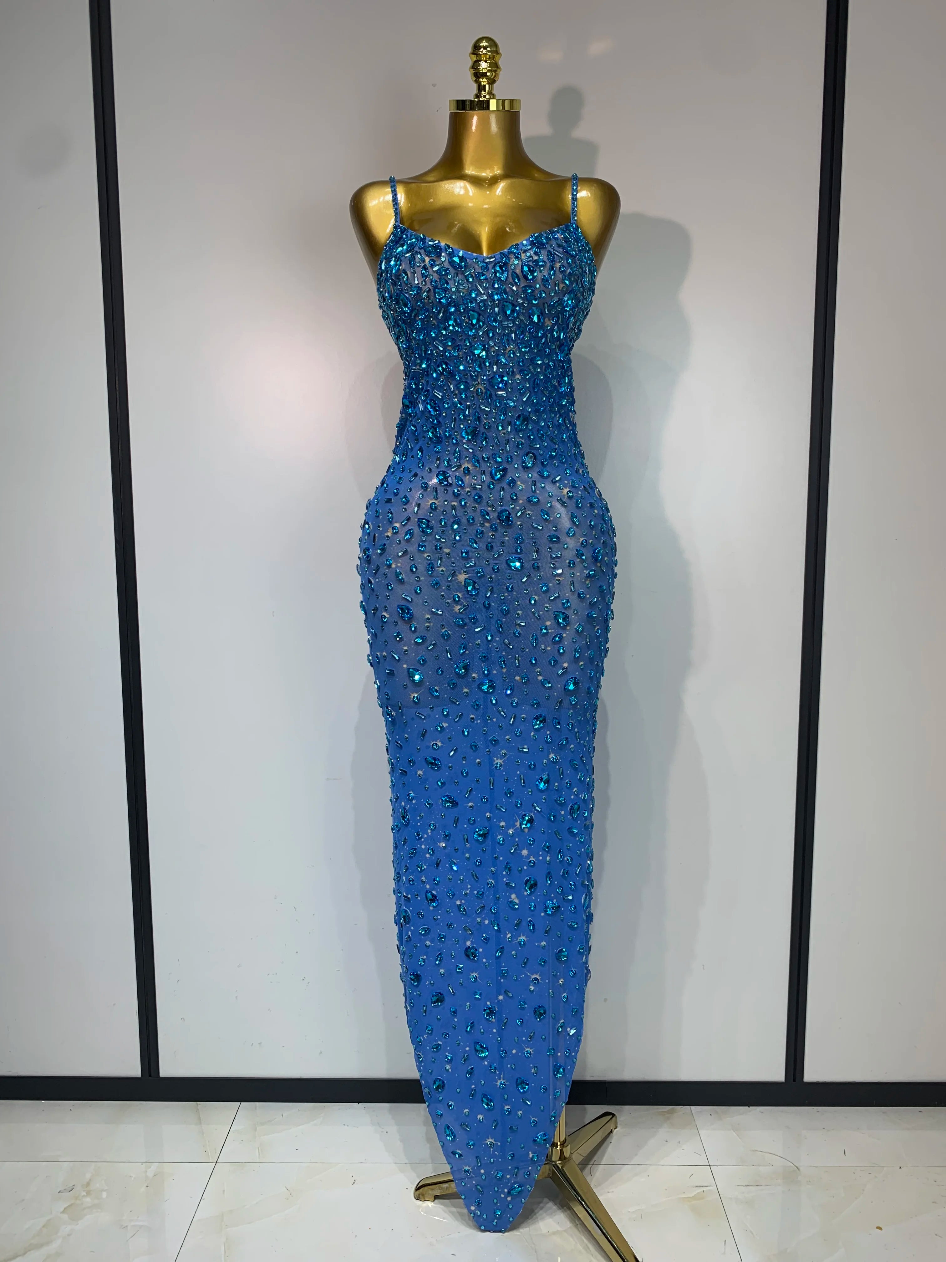 Diamond Hour Illusion Gown