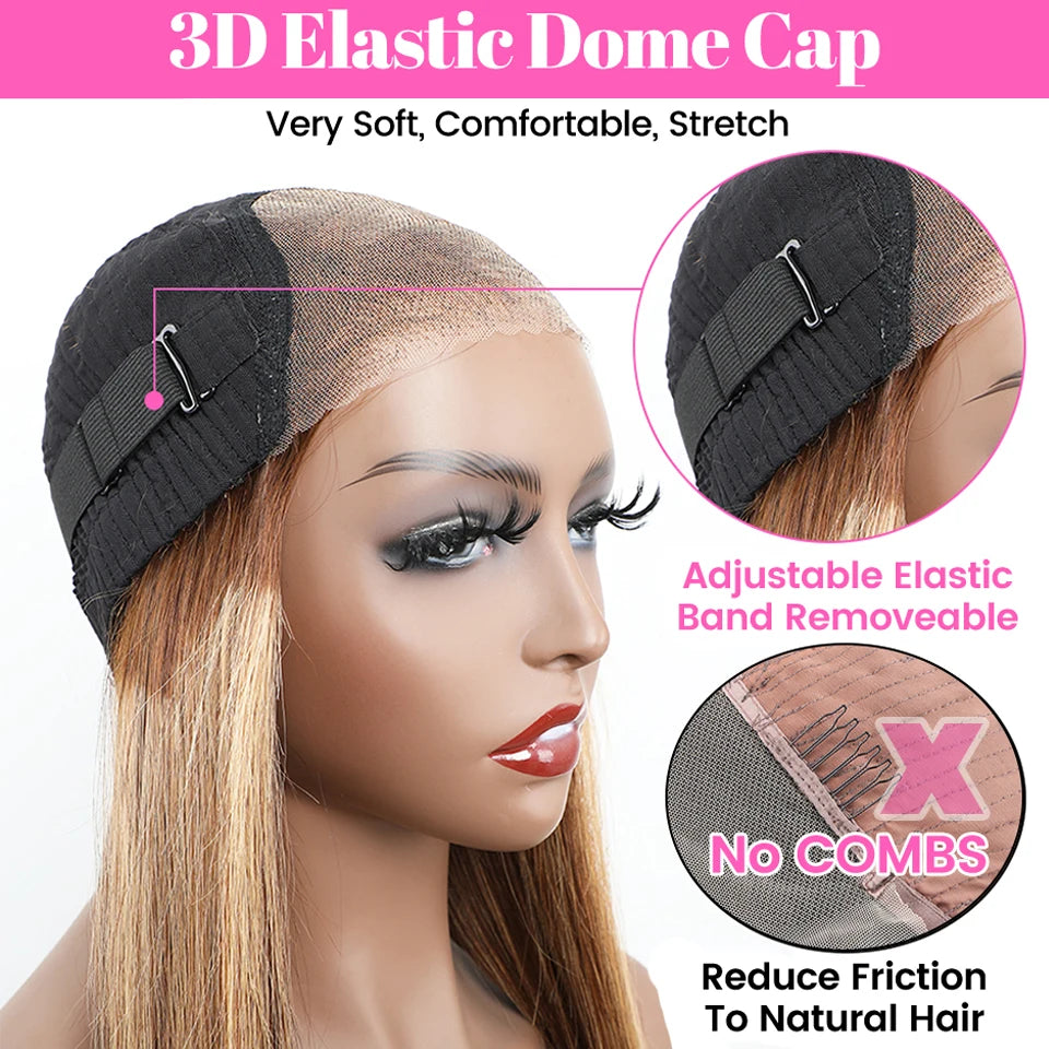 SleekPeek ChicLocks: The Instant Glam 6X4 HD Lace Highlight Wig