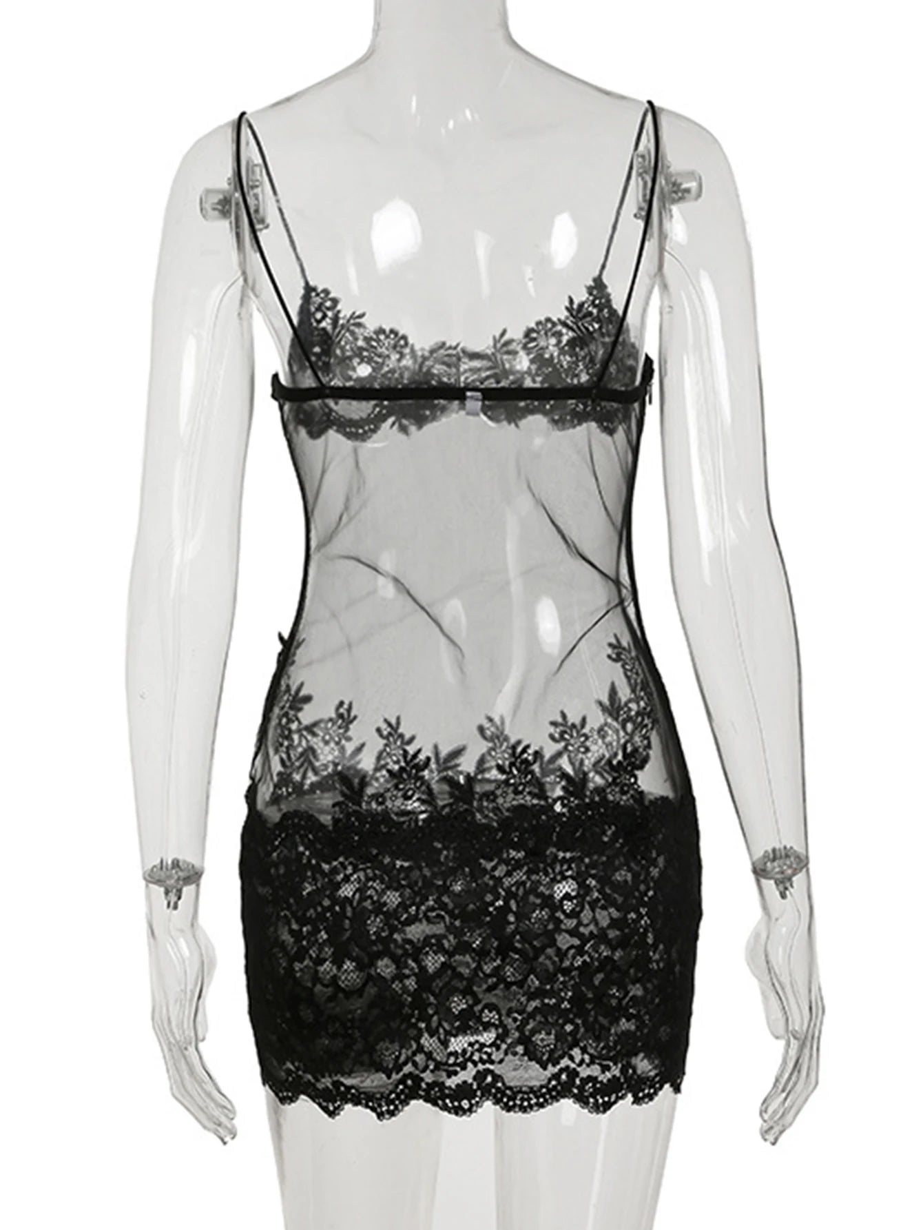 Tempt Me Lace Mini Dress