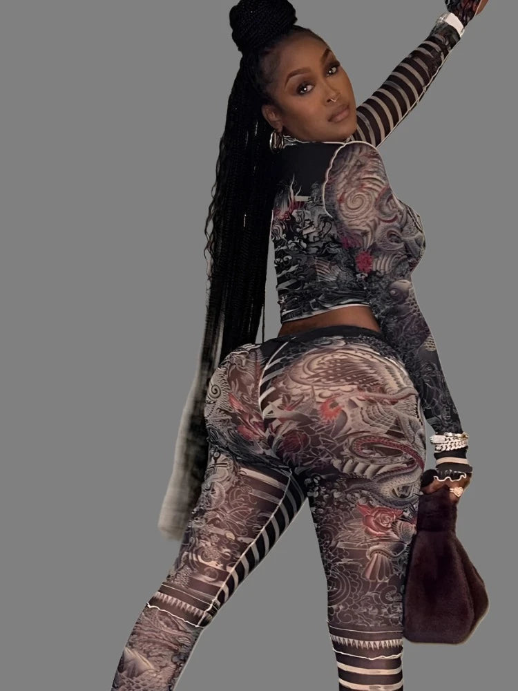 Midnight Mingle Turtleneck Twosie