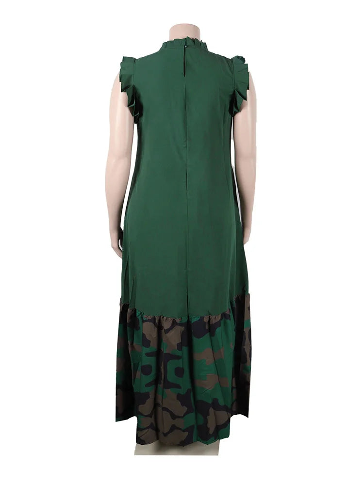 Curvaceous Carnival Patchwork Parade Maxi