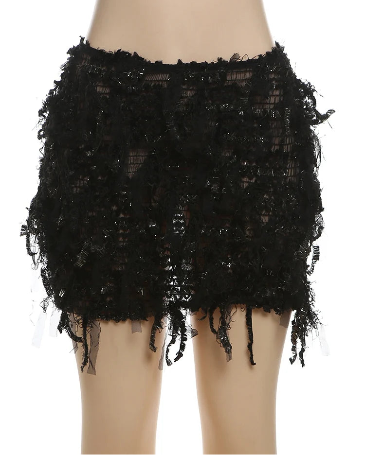 Tassel Tease Twilight Twirl Skirt