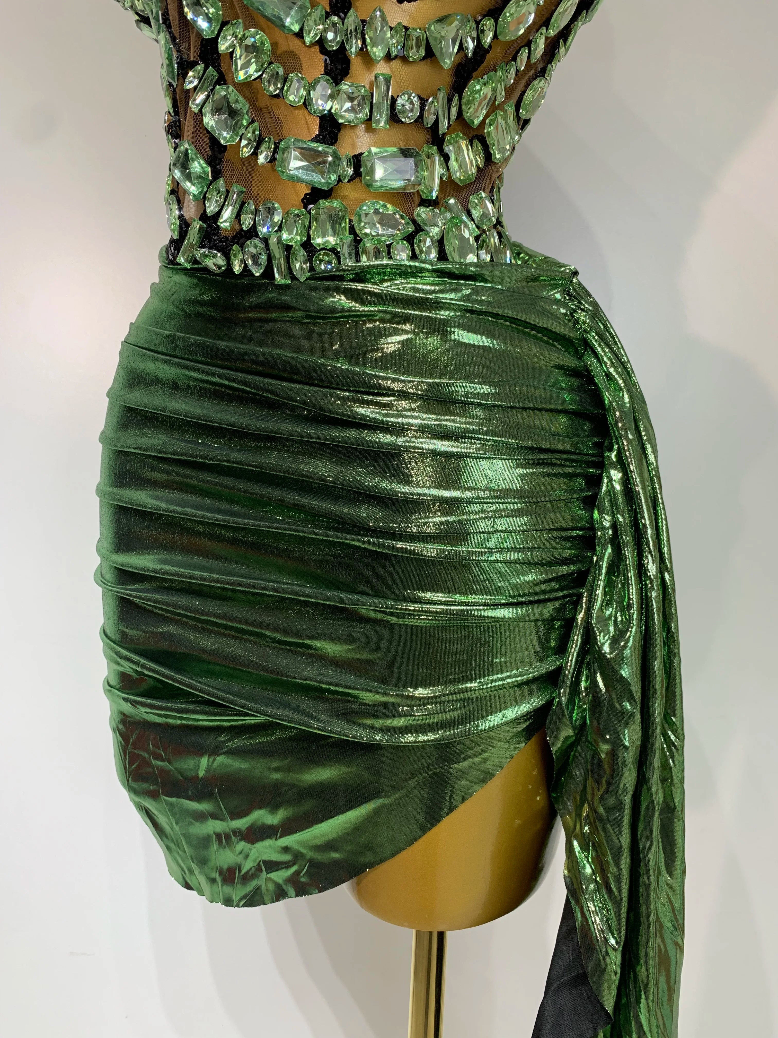 Emerald Envy Rhinestone Mini Set
