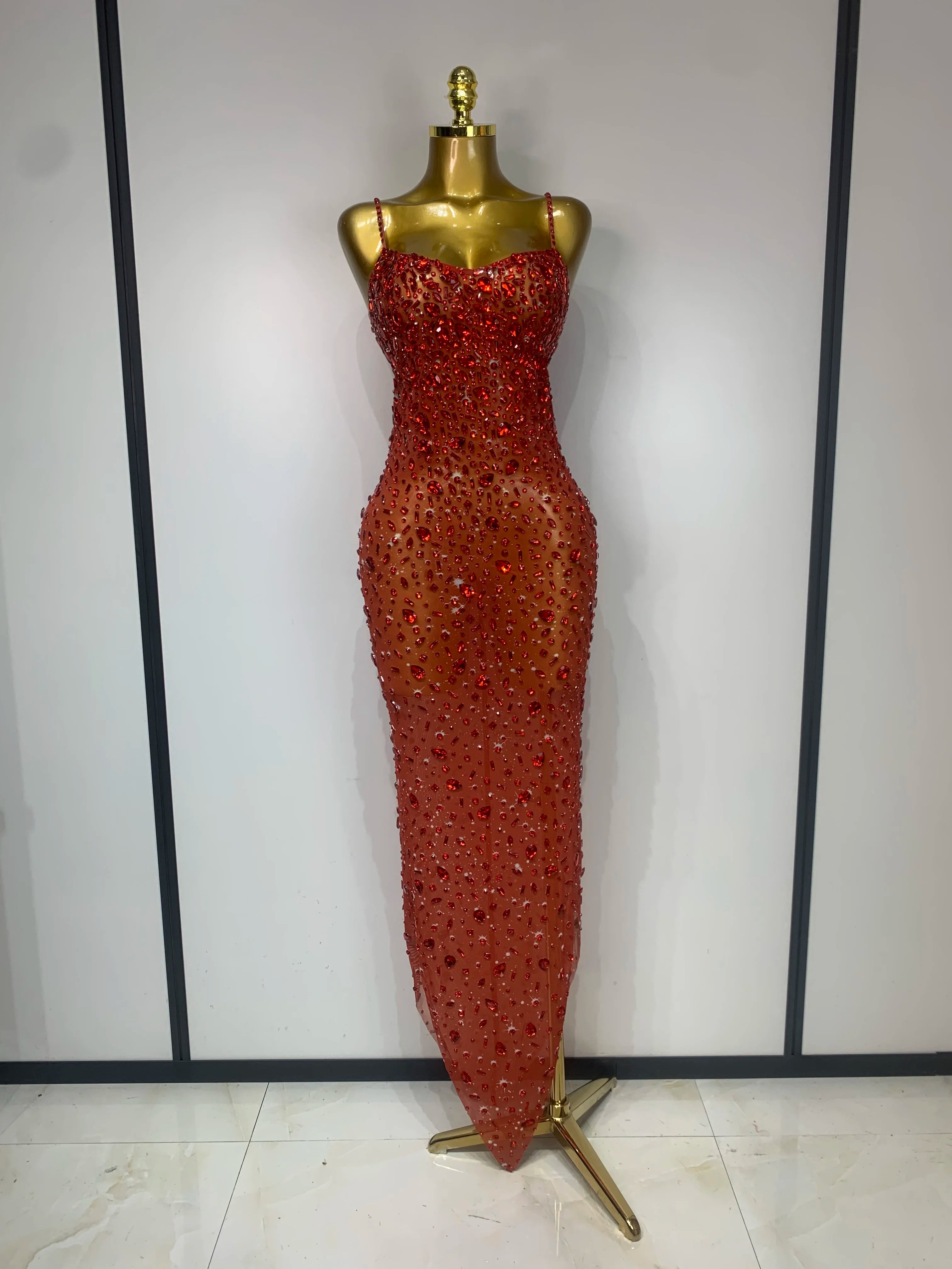 Diamond Hour Illusion Gown