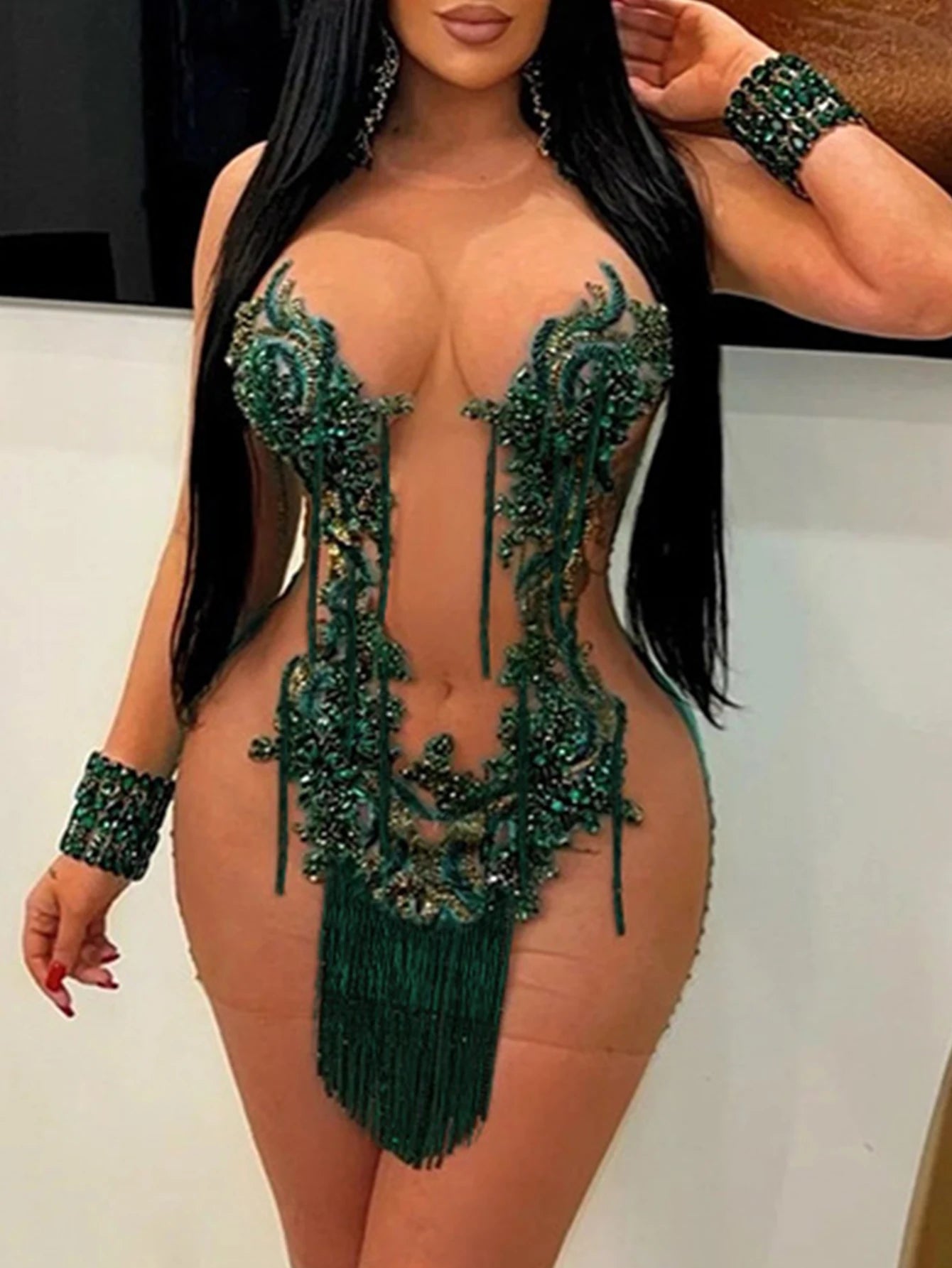 After Dark Sequin Mini Dress