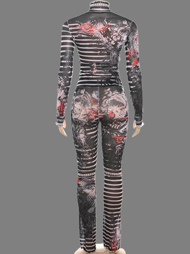 Midnight Mingle Turtleneck Twosie