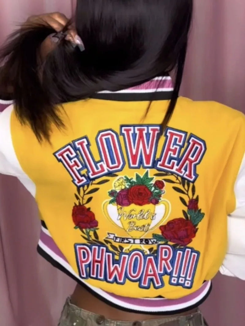 Alphabet Allure PatchPerfect Varsity Jacket – Letter Luxe Edition