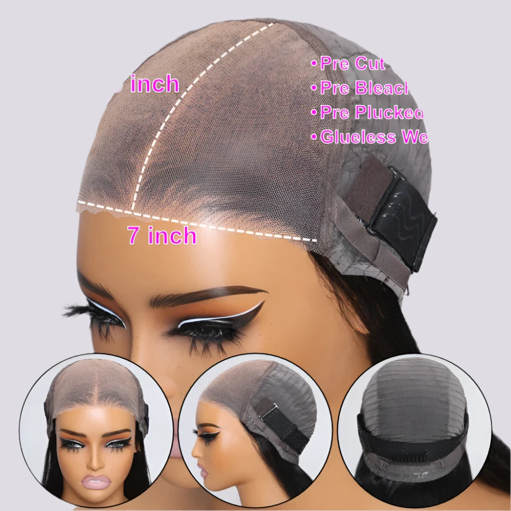 Sunset Swirl EasyGlam 7x5 Lace Closure Wig