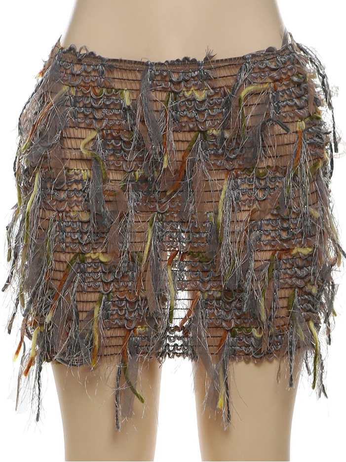 Tassel Tease Twilight Twirl Skirt