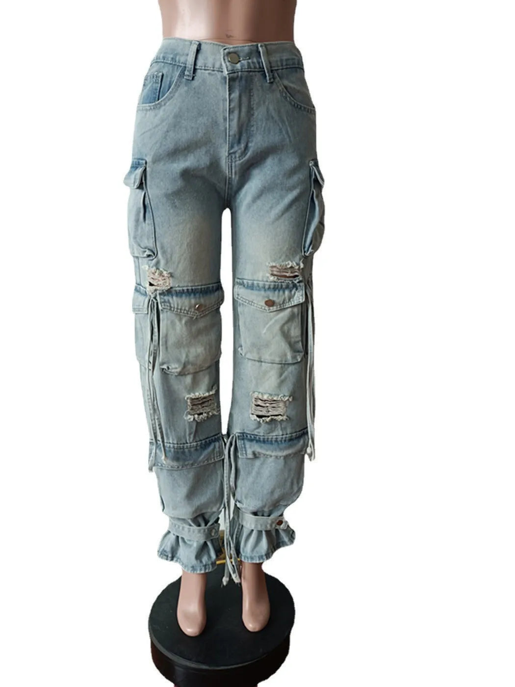 Sunflare Cargo Denim Pants