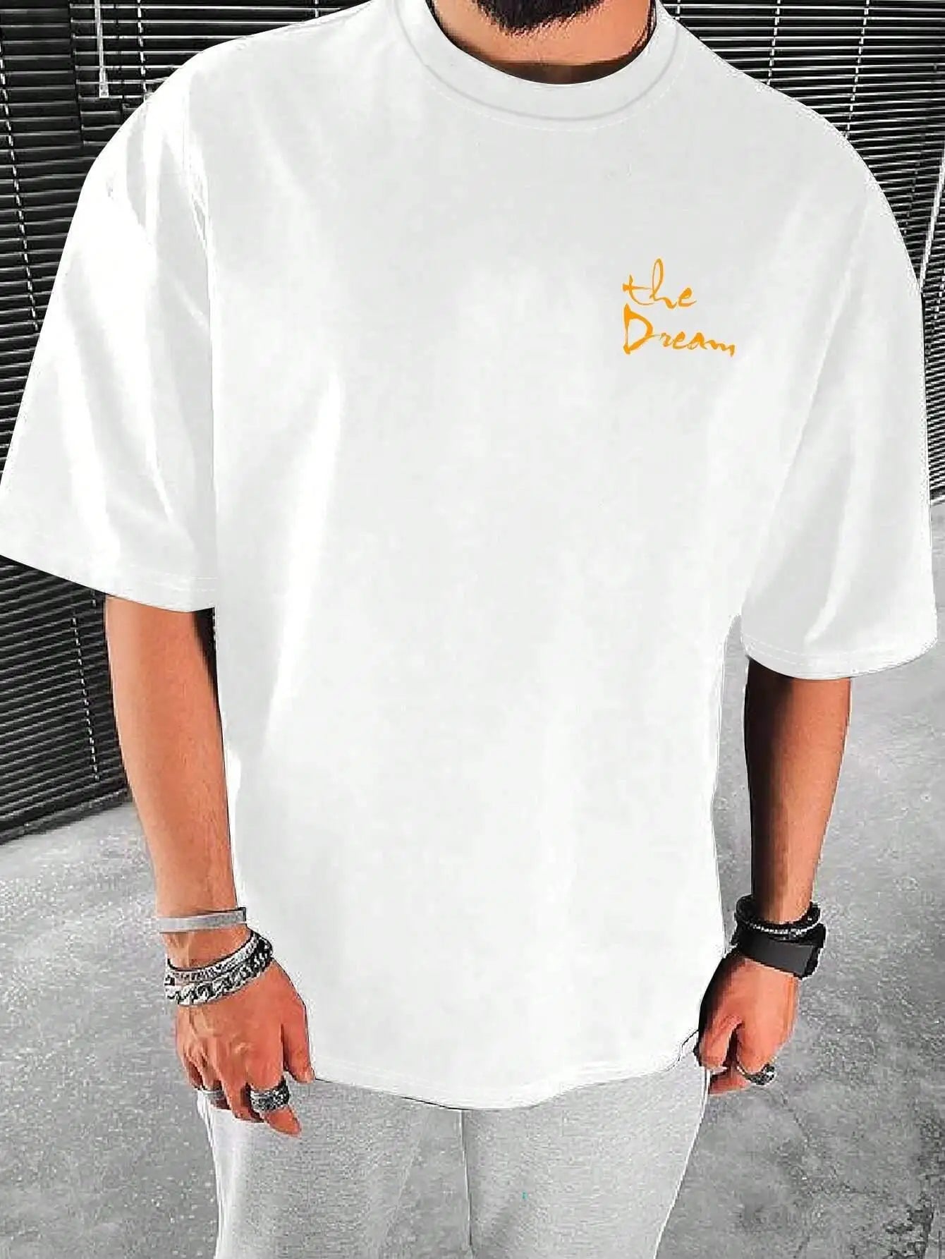 Men's Live Bold, Wear Bold: Daydreamer's Cotton Swagger Tee