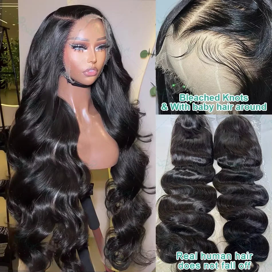 CrownWave Brazilian Body Wave HD Lace Frontal Wig