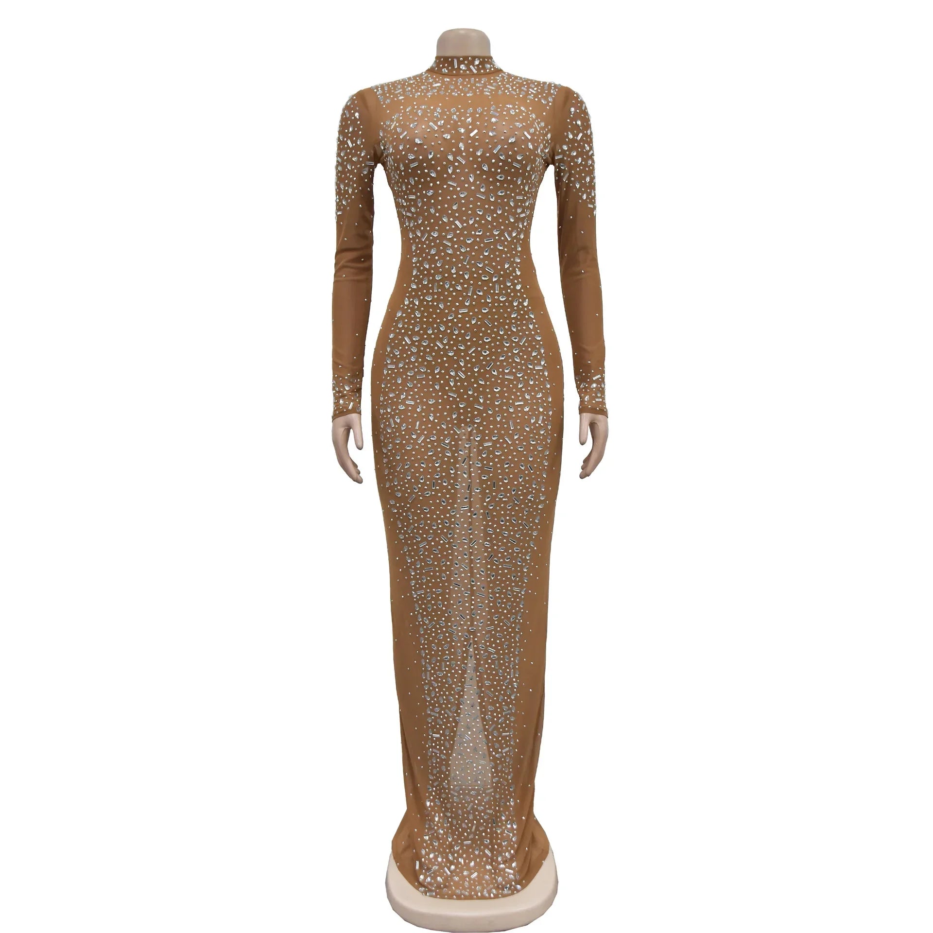 Starlit Soirée Sparkle Gown – Where Elegance Meets Allure